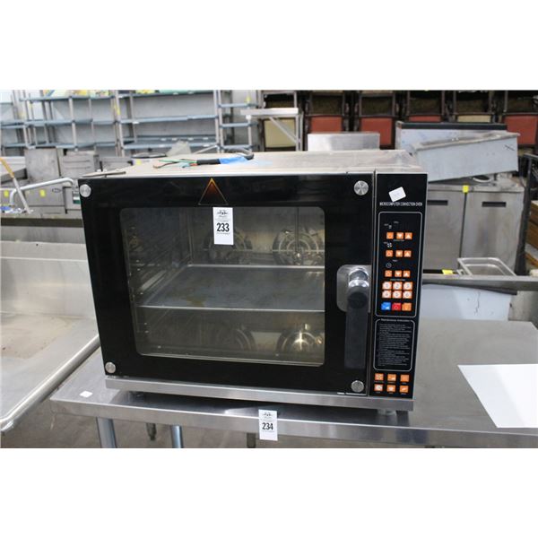 Microcomputer Convection Oven