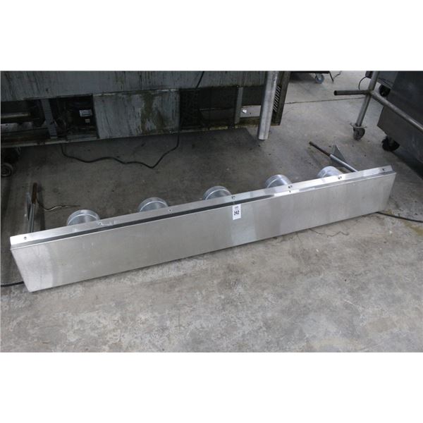 S/S  6'  5 Bulb Heat Lamp