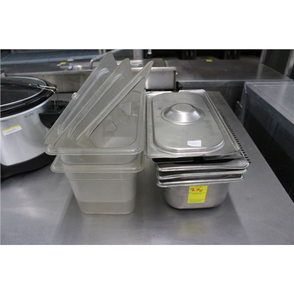 1/3 Size Cambro, S/S Insert Pans - 5