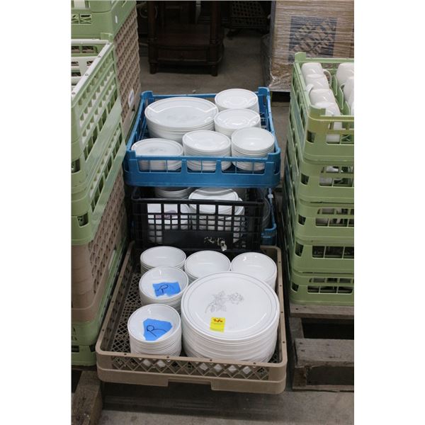 Lot of Plates, Bowls, Saucers