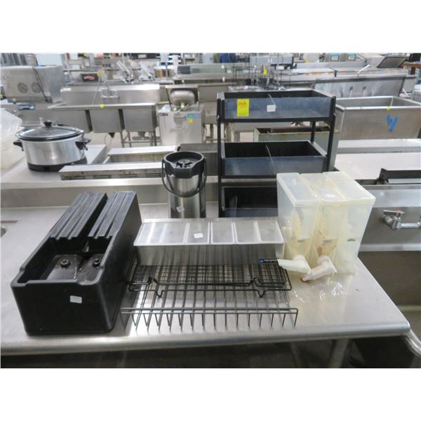 Condiment Dispensers Coffee Pumpers, Organizers