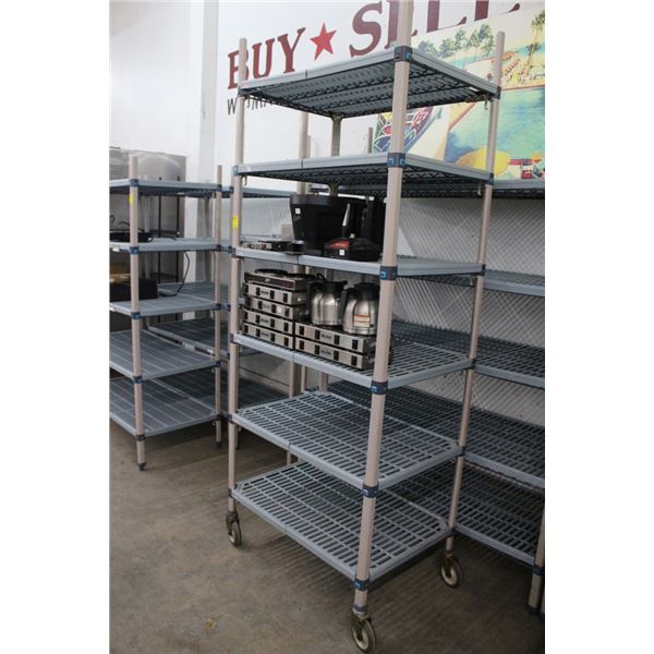 Metro Max 6 Shelf Rolling Rack