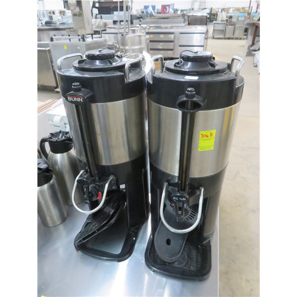 2-Bunn Coffee Dispensers - 2 X $
