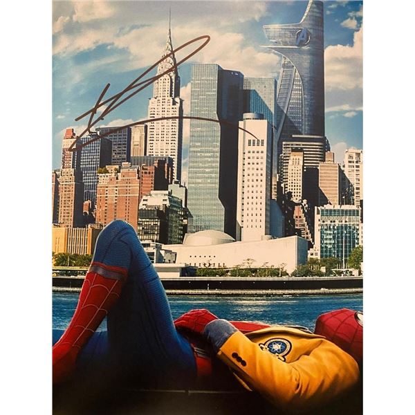 Spiderman  Tom Holland Signed Photo