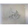 Image 1 : The Flintstones original hand drawn artwork for cartoon