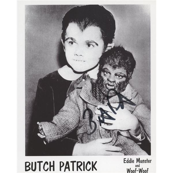 The Munsters Butch Patrick signed photo