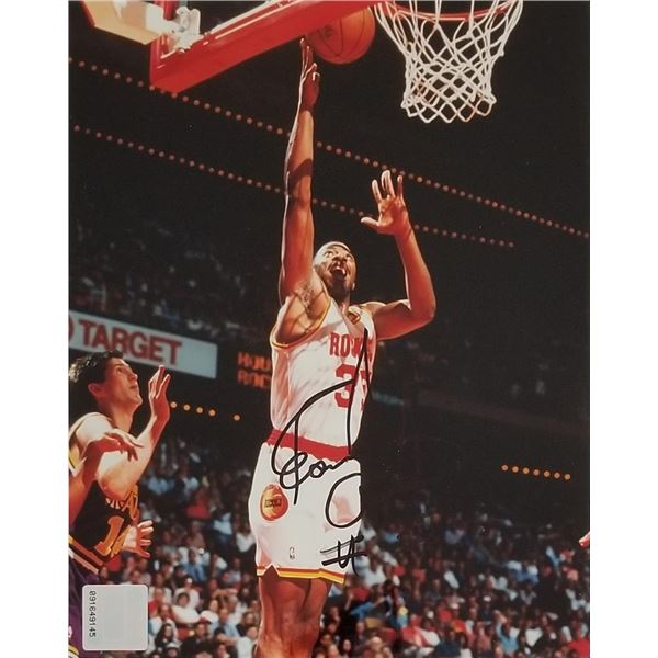 Houston Rockets Earl Cureton Signed Photo.