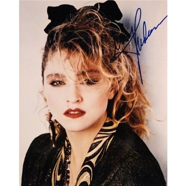 Madonna signed promo photo