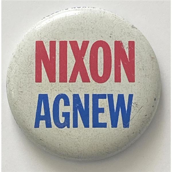 Richard Nixon campaign pin