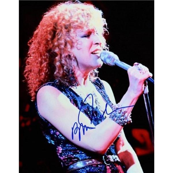 Bette Midler signed promo photo