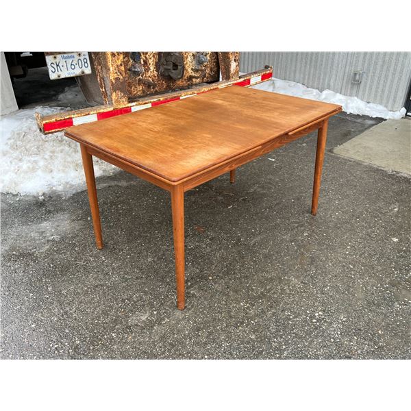 Troeds (Sweden) Teak Draw Leaf Dining Table Nils Jonsson