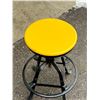 Image 2 : AS IS Vintage Stool (Height adjust not working, see all photos) 13" seat 23" tall as pictured