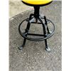 Image 3 : AS IS Vintage Stool (Height adjust not working, see all photos) 13" seat 23" tall as pictured