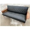 Image 6 : Mid Century Bentwood / Vinyl 3 Seater Couch (Approx: 71.5"W 26"D 33"T and 16" seat Height