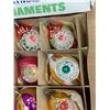 Image 3 : 12 Vintage Blown Glass Christmas Ornaments - see photos