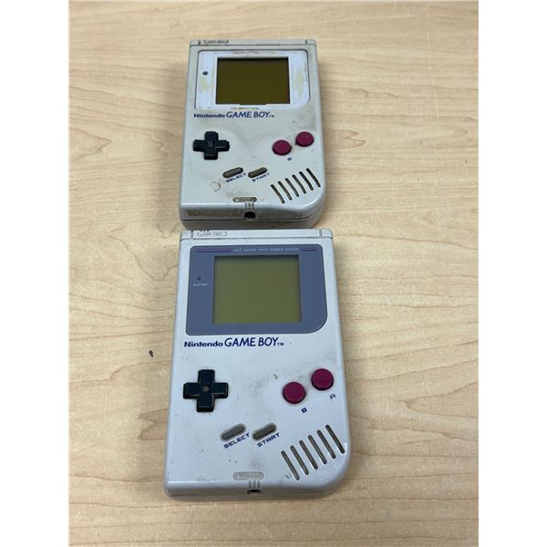 2 Nintendo Game Boy Hand Helds - Parts/Repair - see photos