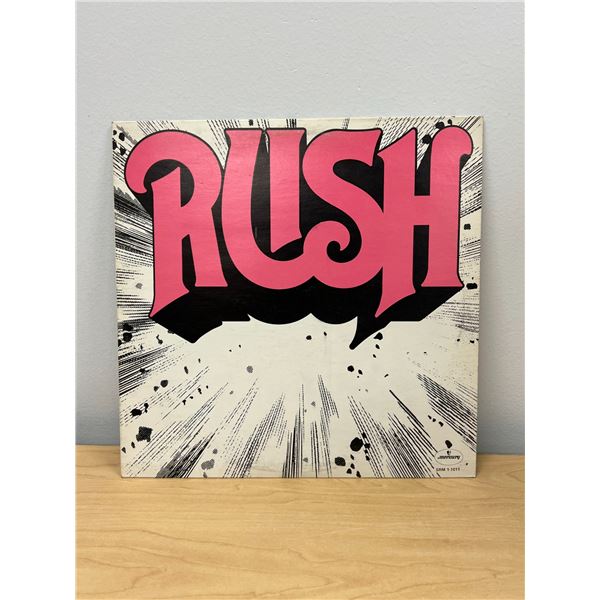 RUSH LP Record