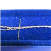 Image 1 : 10K Yellow gold 18.5" twist chain.  Beautiful! Marked 10K
