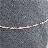 Image 3 : 10K Yellow gold 18.5" twist chain.  Beautiful! Marked 10K