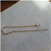 Image 6 : 10K Rose gold 7.5" twist bracelet.  Marked 10K Italy