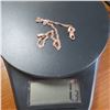 Image 7 : 10K Rose gold 7.5" twist bracelet.  Marked 10K Italy
