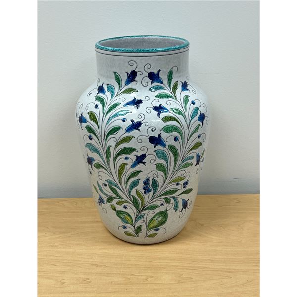 Large Mid Century Italian Decorative Vase 16"T 10"W