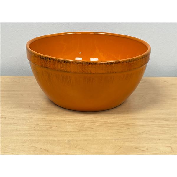 Large Mid Century Italian Fruit / Serving Bowl 11"W 5"T
