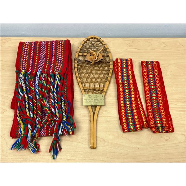 Festival Du Voyageur 15.5" Snowshoe & Sashes