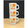 Image 1 : 3 Fire King McDonald's Canada Stacking Mugs