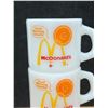 Image 2 : 3 Fire King McDonald's Canada Stacking Mugs