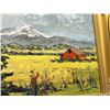 Image 3 : Original C. Niven Painting - nice textures and colors - smaller frame approx: 15.25 x 12.5"