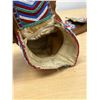 Image 7 : First Nations Beaded Moccasins - foot approx: 9 x 3.5" and 4.5" tall (see photos)