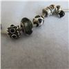 Image 6 : PANDORA bracelet with 9 charms in Pandora box.  Marked 925
