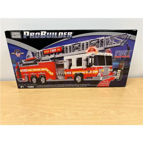 Sealed Mega Bloks Pro Builder Fire Truck Set 1120 pcs