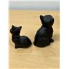 Image 4 : 2 Beswick England Cat Figures - taller 4"