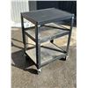 Image 2 : Heavy Duty Rolling Cart - Approx: 24.5 x 18" (height is adjustable)