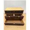 Image 3 : Nicely Built Wooden Storage Box / Organizer Approx: 16.5 x 8 & 11.25"T