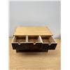 Image 4 : Nicely Built Wooden Storage Box / Organizer Approx: 16.5 x 8 & 11.25"T