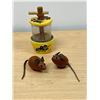 Image 1 : Danish Teak Salt & Pepper with French Herb Mill / Grinder