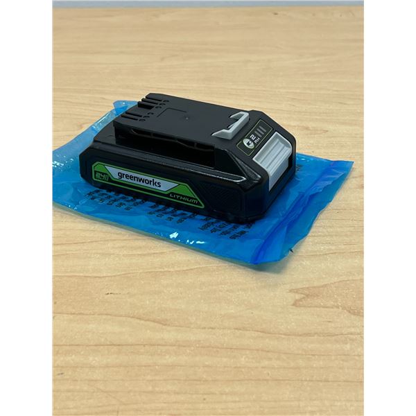 Greenworks 24 Volt Lithium 2AH Battery