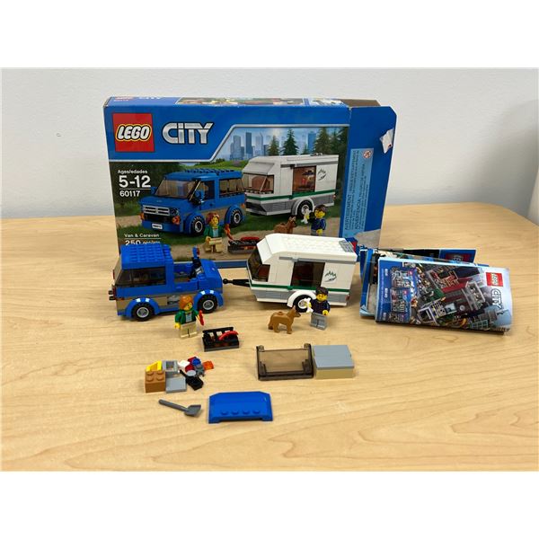 LEGO City Van & Caravan 60117 - open box, see all photos for details
