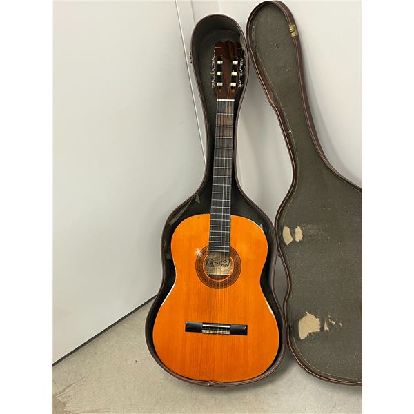 NJO C88 Guitar - approx: 40 x 14.5" with case but case is well used