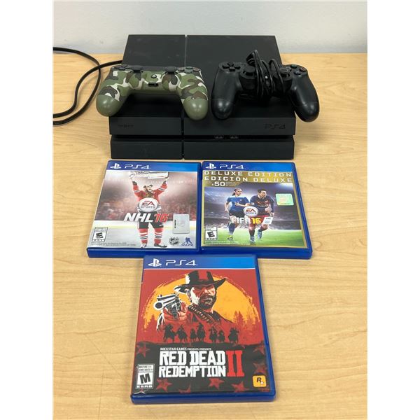 Sony PlayStation 4 PS4 Bundle - see all photos, not tested