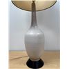 Image 2 : Nice Textured Ceramic Lamp - Works - Approx: 37"T 15"W