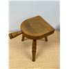 Image 3 : Nice Solid Wood Stool / Plant Stand 12" tall