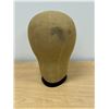 Image 1 : Vintage Canvas Hat Stand / Form 9.5"T