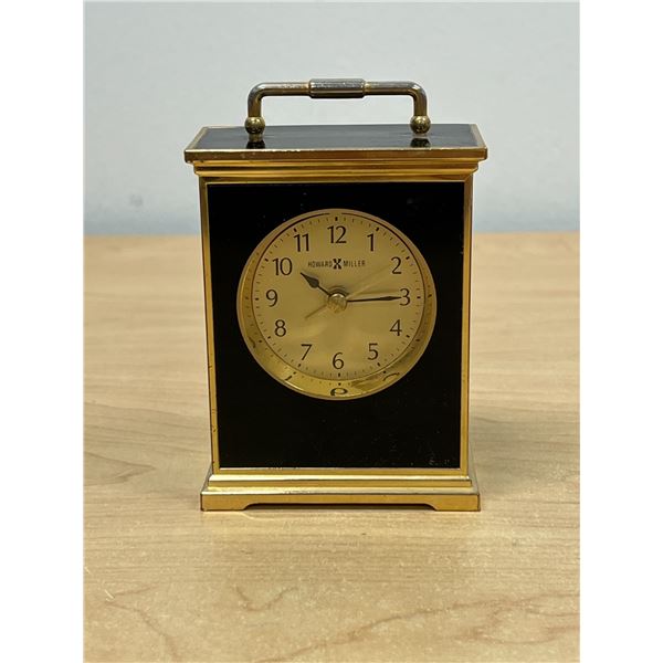 Howard Miller Small Mantle / Clock Model 621-244 - started running with Battery 4.5"T 3"W