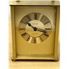Image 2 : West German Solar Quartz Mantle Clock - started running with battery 5"T 4"W