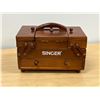 Image 1 : Small Singer Accordion Style Sewing Kit - Approx: 8x5 & 5"T