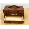 Image 2 : Small Singer Accordion Style Sewing Kit - Approx: 8x5 & 5"T